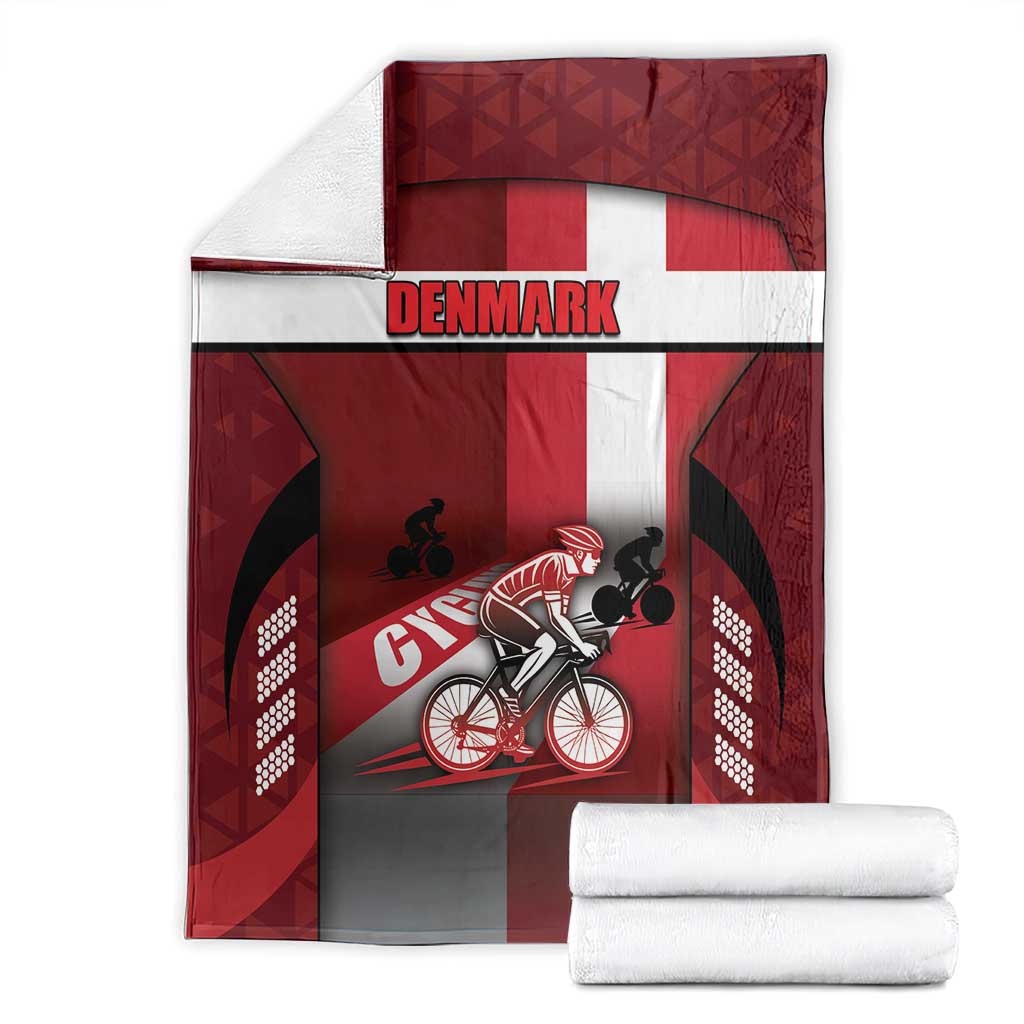 Denmark Cycling Blanket Sporty Style Red - Wonder Print Shop