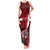 Personalized Denmark Cycling Family Matching Tank Maxi Dress and Hawaiian Shirt Sporty Style Red - Wonder Print Shop