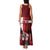 Personalized Denmark Cycling Family Matching Tank Maxi Dress and Hawaiian Shirt Sporty Style Red - Wonder Print Shop