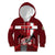 Personalized Denmark Cycling Kid Hoodie Sporty Style Red - Wonder Print Shop
