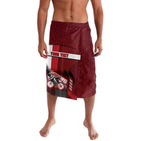 Personalized Denmark Cycling Lavalava Sporty Style Red - Wonder Print Shop