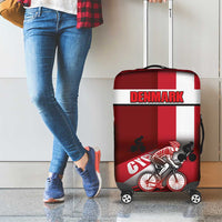 Denmark Cycling Luggage Cover Sporty Style Red - Wonder Print Shop