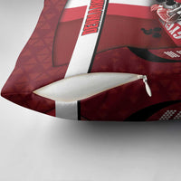 Denmark Cycling Pillow Cover Sporty Style Red - Wonder Print Shop