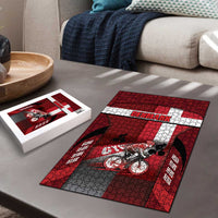 Denmark Cycling Puzzle Sporty Style Red - Wonder Print Shop