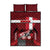 Denmark Cycling Quilt Bed Set Sporty Style Red - Wonder Print Shop