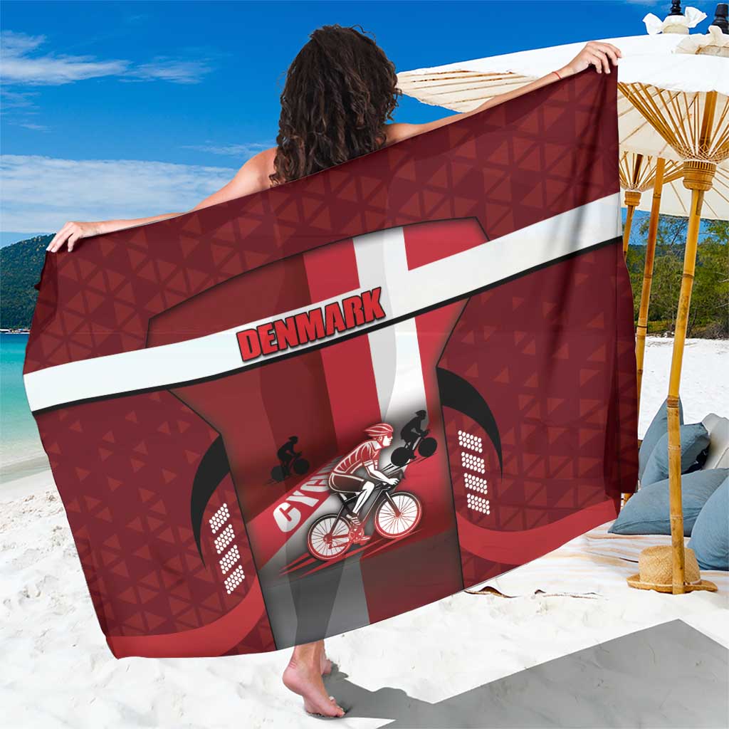Denmark Cycling Sarong Sporty Style Red - Wonder Print Shop