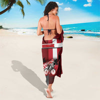 Denmark Cycling Sarong Sporty Style Red - Wonder Print Shop