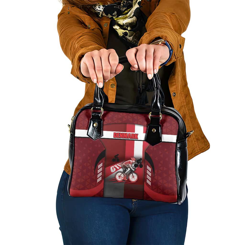 Denmark Cycling Shoulder Handbag Sporty Style Red - Wonder Print Shop