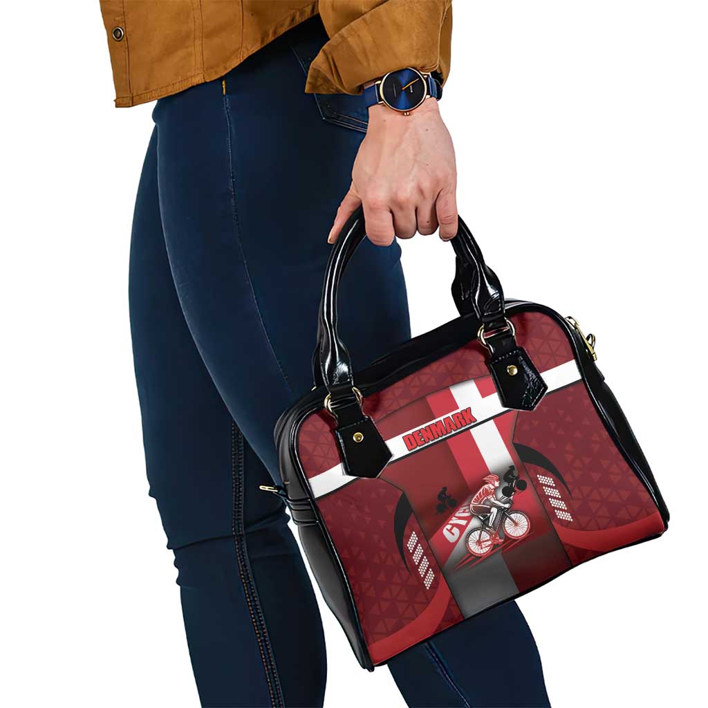 Denmark Cycling Shoulder Handbag Sporty Style Red - Wonder Print Shop