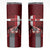 Personalized Denmark Cycling Skinny Tumbler Sporty Style Red - Wonder Print Shop