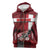 Personalized Denmark Cycling Sleeveless Zip Hoodie Sporty Style Red - Wonder Print Shop