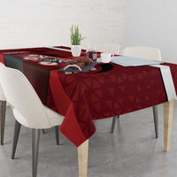 Denmark Cycling Tablecloth Sporty Style Red - Wonder Print Shop