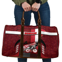 Denmark Cycling Travel Bag Sporty Style Red - Wonder Print Shop