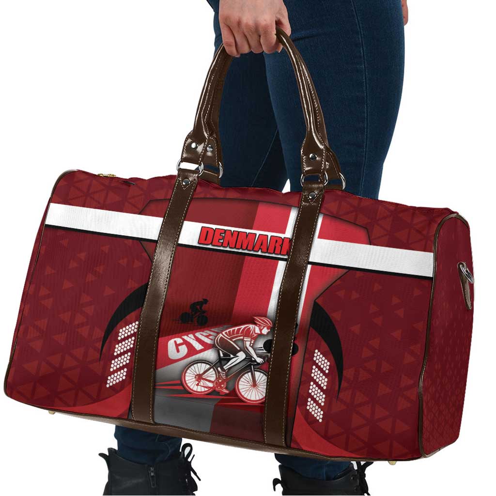 Denmark Cycling Travel Bag Sporty Style Red - Wonder Print Shop