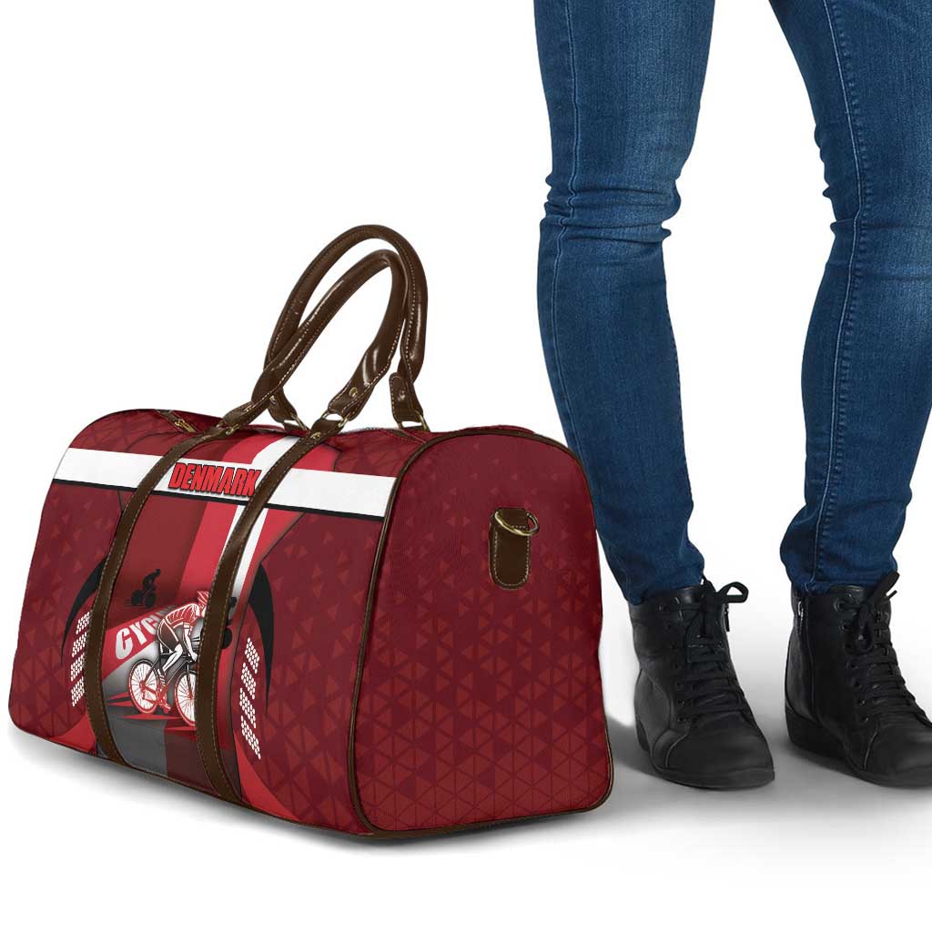 Denmark Cycling Travel Bag Sporty Style Red - Wonder Print Shop