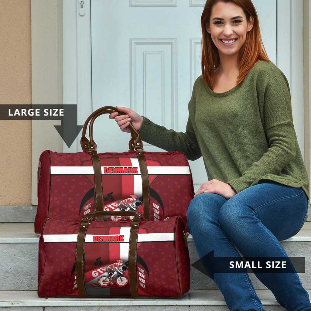 Denmark Cycling Travel Bag Sporty Style Red - Wonder Print Shop