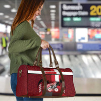 Denmark Cycling Travel Bag Sporty Style Red - Wonder Print Shop