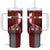 Personalized Denmark Cycling Tumbler With Handle Sporty Style Red - Wonder Print Shop