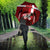 Denmark Cycling Umbrella Sporty Style Red - Wonder Print Shop