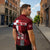 Personalized Denmark Cycling Zipper Polo Shirt Sporty Style Red - Wonder Print Shop
