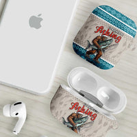 Bigfoot Fishing Christmas AirPods Case Funny Style - Wonder Print Shop