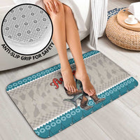 Bigfoot Fishing Christmas Bathroom Set Funny Style - Wonder Print Shop