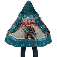 Bigfoot Fishing Christmas Cloak Funny Style - Wonder Print Shop