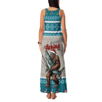 Bigfoot Fishing Christmas Family Matching Tank Maxi Dress and Hawaiian Shirt Funny Style - Wonder Print Shop
