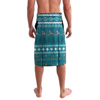 Bigfoot Fishing Christmas Lavalava Funny Style - Wonder Print Shop