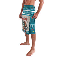 Bigfoot Fishing Christmas Lavalava Funny Style - Wonder Print Shop