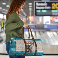 Bigfoot Fishing Christmas Travel Bag Funny Style - Wonder Print Shop