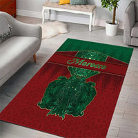 Morocco Area Rug Royal Lion Islam Patterns - Wonder Print Shop