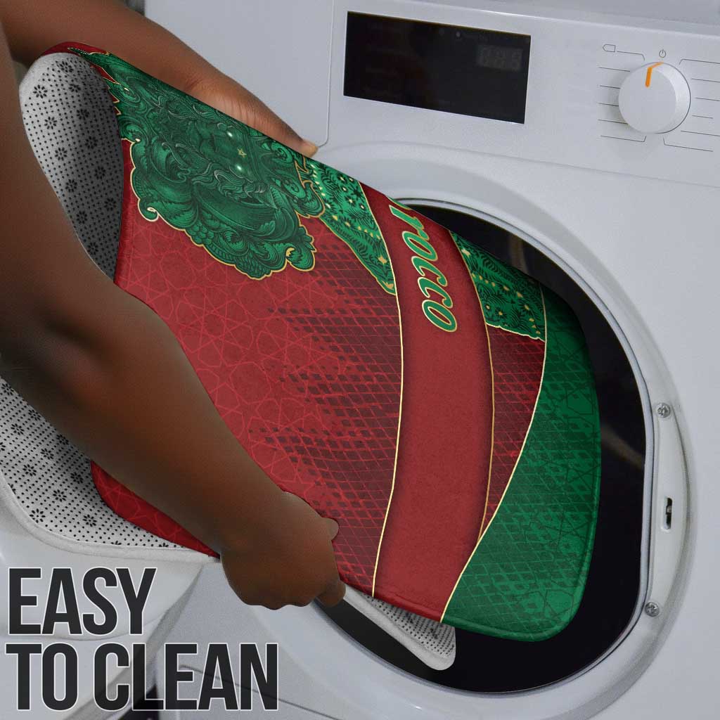 Morocco Bathroom Set Royal Lion Islam Patterns - Wonder Print Shop