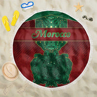 Morocco Beach Blanket Royal Lion Islam Patterns - Wonder Print Shop