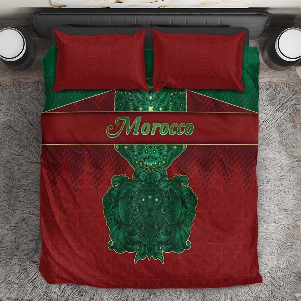 Morocco Bedding Set Royal Lion Islam Patterns - Wonder Print Shop