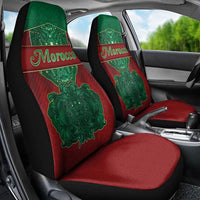 Morocco Car Seat Cover Royal Lion Islam Patterns - Wonder Print Shop