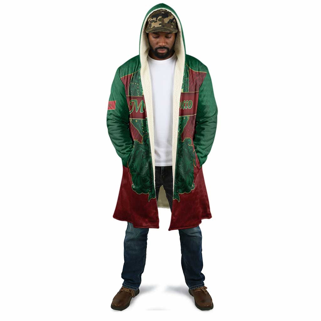 Personalized Morocco Cloak Royal Lion Islam Patterns - Wonder Print Shop