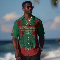 Personalized Morocco Hawaiian Shirt Royal Lion Islam Patterns - Wonder Print Shop