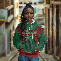 Personalized Morocco Hoodie Royal Lion Islam Patterns - Wonder Print Shop