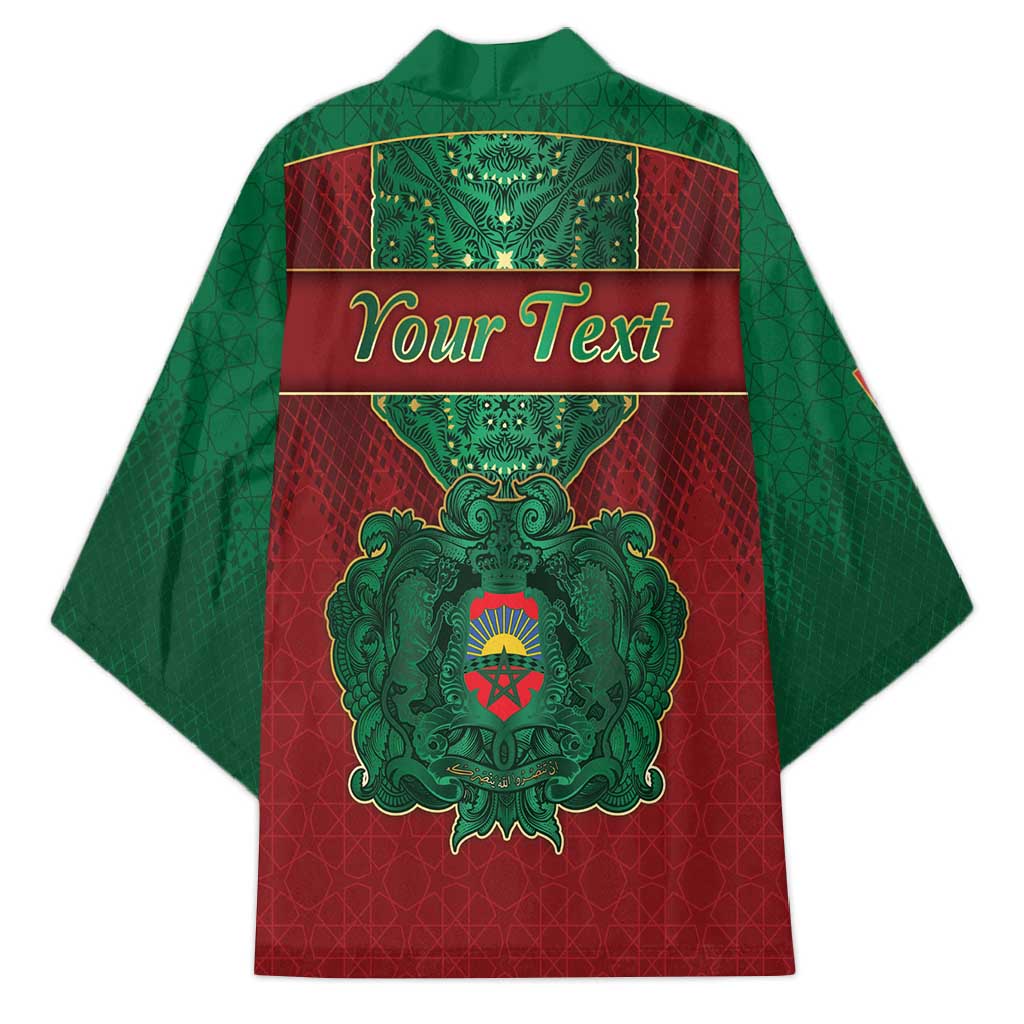 Personalized Morocco Kimono Royal Lion Islam Patterns - Wonder Print Shop