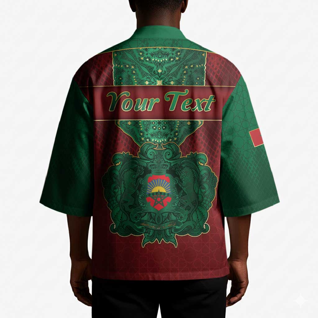 Personalized Morocco Kimono Royal Lion Islam Patterns - Wonder Print Shop