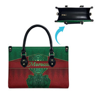 Morocco Leather Bag Royal Lion Islam Patterns - Wonder Print Shop