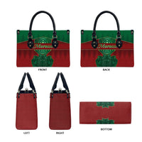Morocco Leather Bag Royal Lion Islam Patterns - Wonder Print Shop