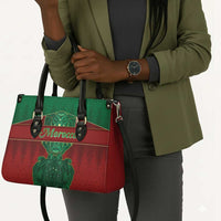 Morocco Leather Bag Royal Lion Islam Patterns - Wonder Print Shop