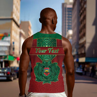 Personalized Morocco Men Tank Top Royal Lion Islam Patterns - Wonder Print Shop