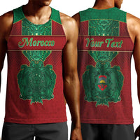 Personalized Morocco Men Tank Top Royal Lion Islam Patterns - Wonder Print Shop
