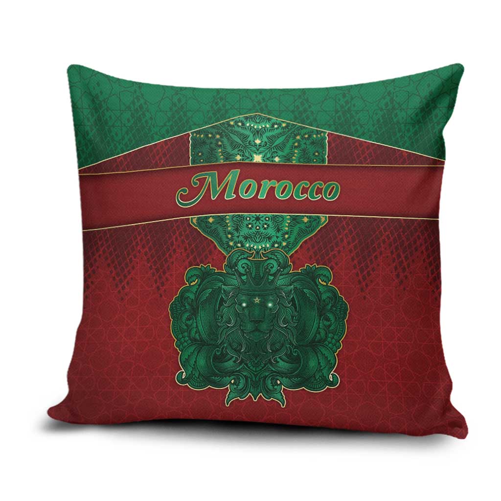 Morocco Pillow Cover Royal Lion Islam Patterns - Wonder Print Shop