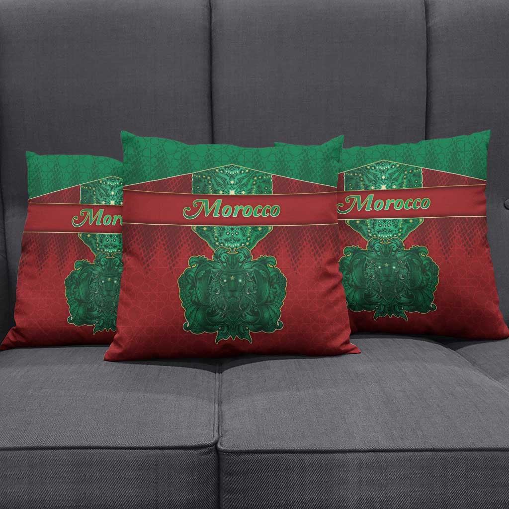 Morocco Pillow Cover Royal Lion Islam Patterns - Wonder Print Shop