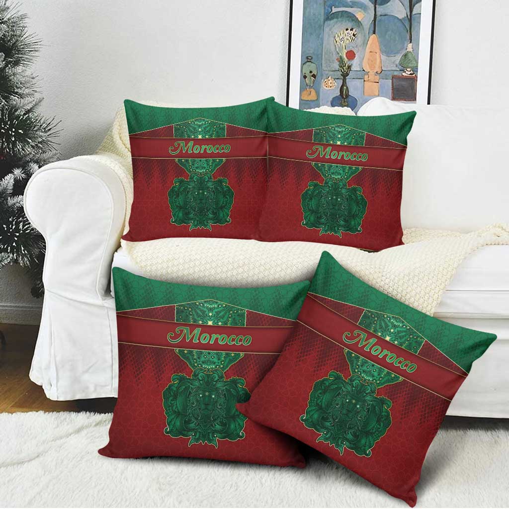 Morocco Pillow Cover Royal Lion Islam Patterns - Wonder Print Shop