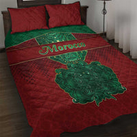 Morocco Quilt Bed Set Royal Lion Islam Patterns - Wonder Print Shop